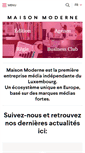 Mobile Screenshot of maisonmoderne.com